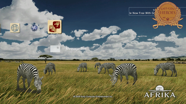 Zebras Made My PS3 More Beautiful