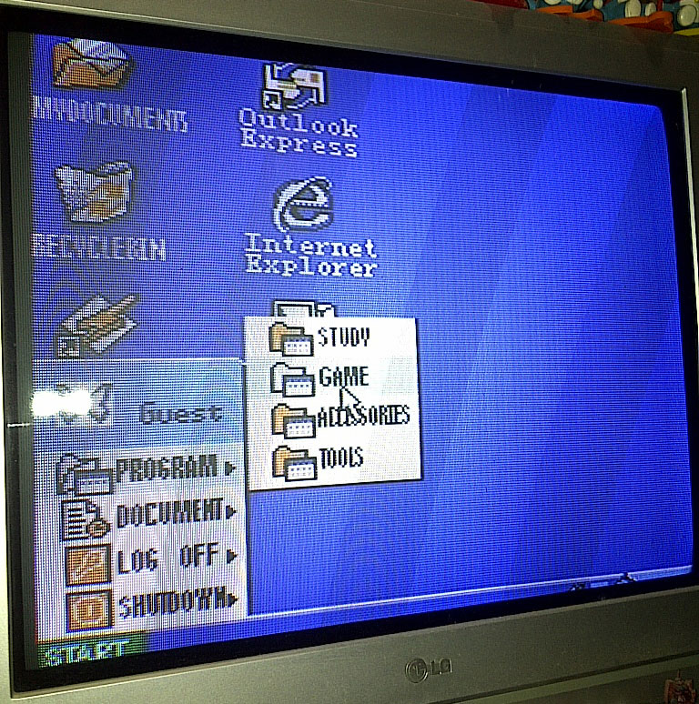 It’s Windows XP. For The…Nintendo Famicom.