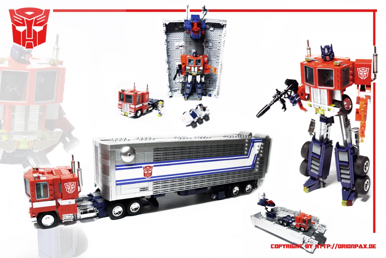 LEGO Optimus Prime Lights Our Darkest Hour
