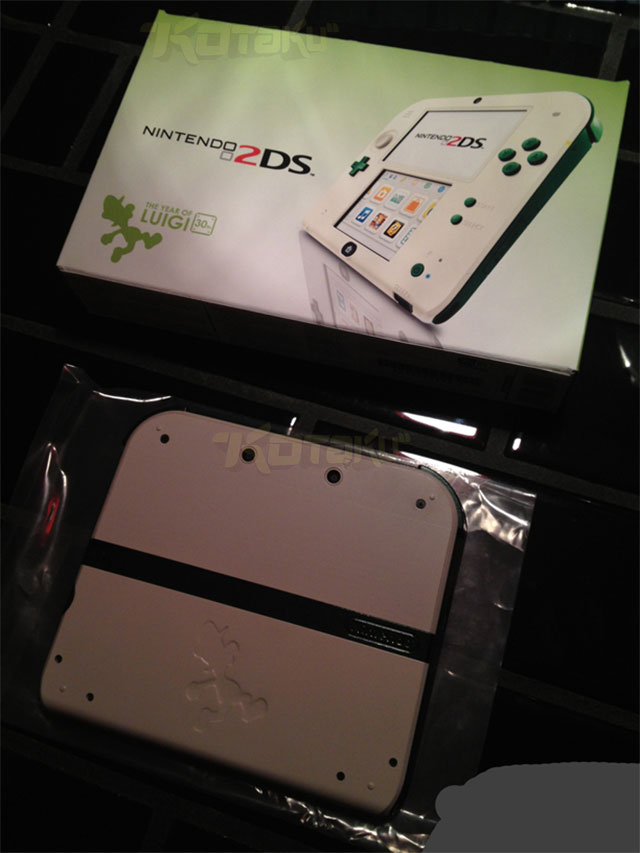 We Might Be Getting A Luigi-Themed 2DS