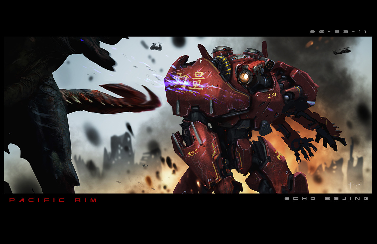 Fine Art: The Art Of The Giant Robots Of Pacific Rim