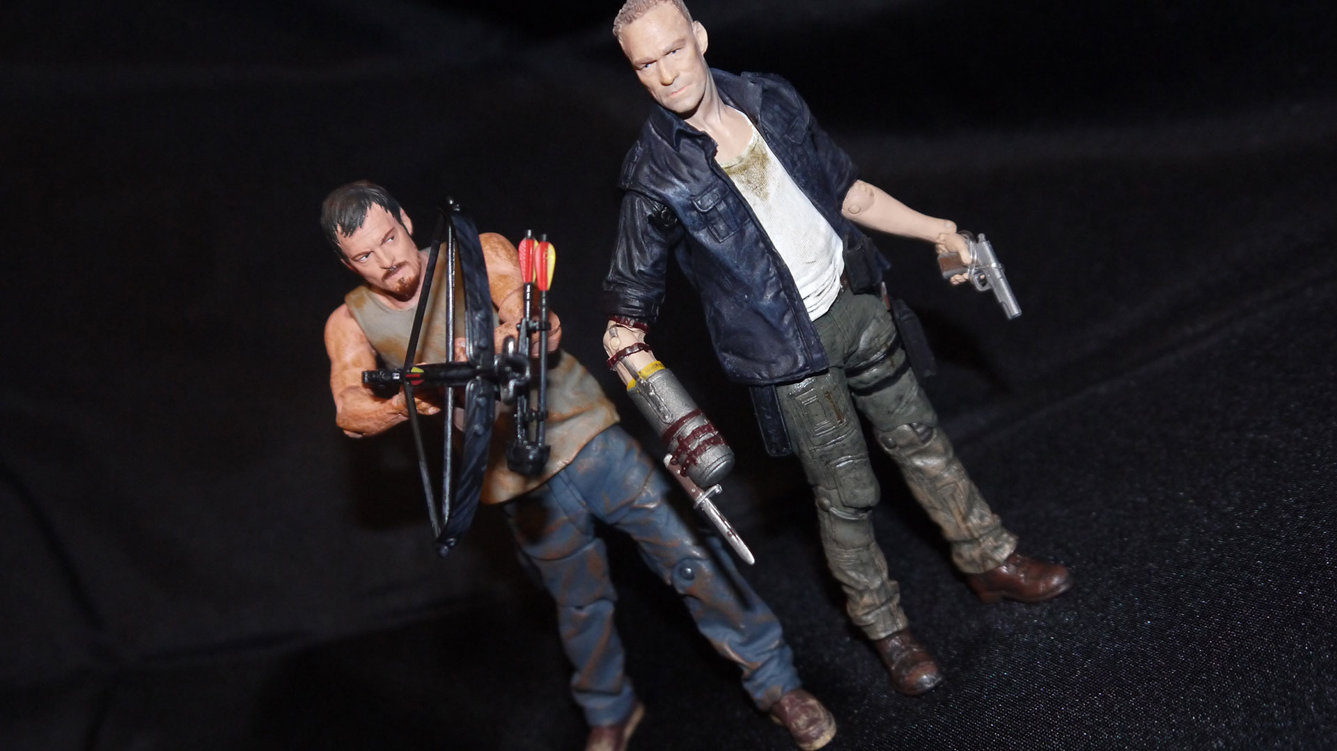 Hunting Down The Fourth Season Of The Walking Dead Action Figures