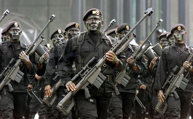 Some Of The World’s Scariest Military Troops