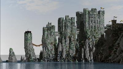 Castle Pyke Looks Stunning In Minecraft
