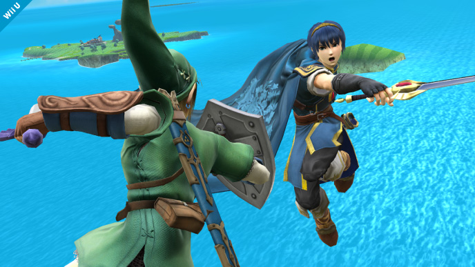 Marth Joins The Smash Bros. Fray, Promptly Seduces Princess Peach