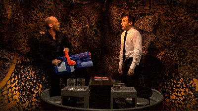 Playing Water Wars With Jason Statham Can Be Brutal