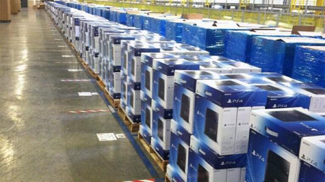 An Army Of PS4 Consoles, Massed At The Gates