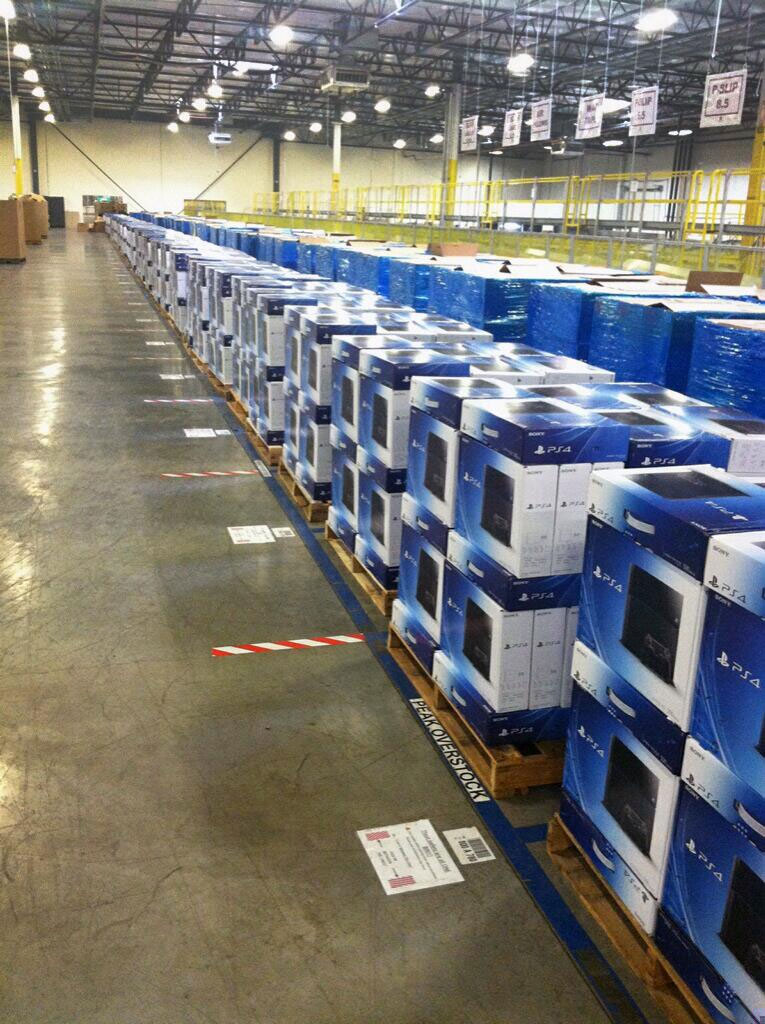 An Army Of PS4 Consoles, Massed At The Gates