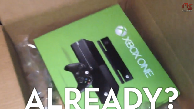 Lucky Gamer Gets Xbox One Way Early, Starts Spilling Details