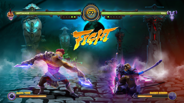 A Classic Fighting Game Based On Dota 2 And Its Characters