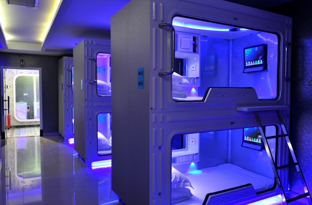 China’s Space Capsule Hotel Has Robot Staff