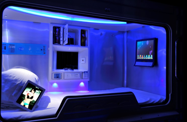 China’s Space Capsule Hotel Has Robot Staff