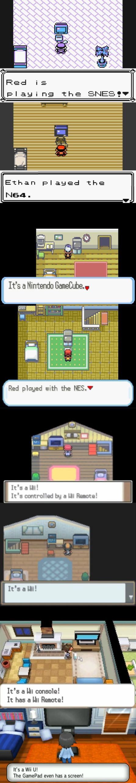 All The Nintendo Consoles In Pokémon Games Over The Years
