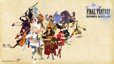 If Disney Princesses Were Final Fantasy Characters …