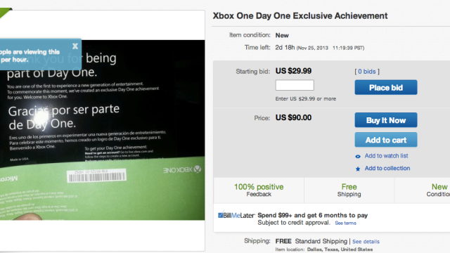 An Xbox One Achievement That People Are Selling On eBay