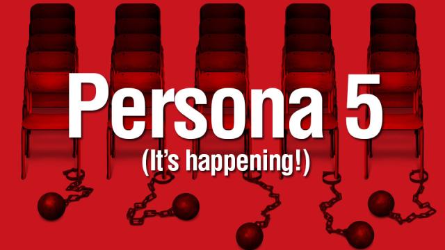Persona 5 Announced For The PS3