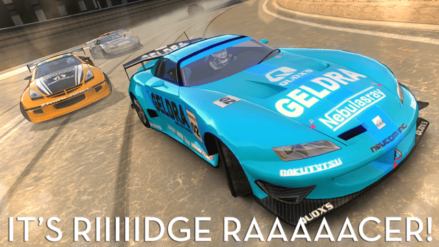 Ridge Racer Stops Trying To Launch Consoles