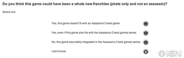 Ubisoft Survey Ponders An Assassin’s Creed-Free Pirate Franchise