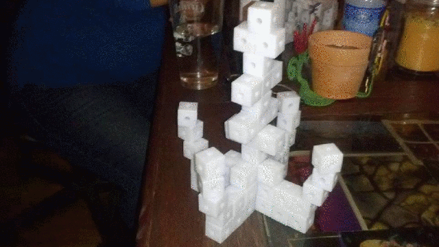 Minecraft Inspires Gamer To Create Awesome Real-Life Building Toy