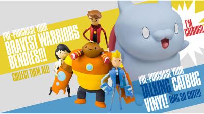 Dammit, Bravest Warriors Bendy Action Figures, I Am Trying To Christmas Shop Here