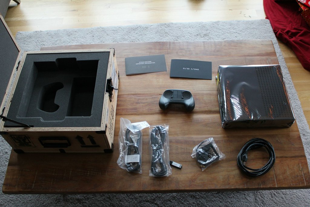 Valve’s Steam Machine Delivered To Homes, Gets Unboxed