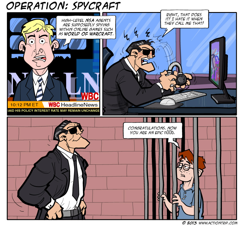 Sunday Comics: World Of Spycraft