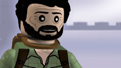 Here Is Joel From The Last Of Us Doing The Banderas… As A LEGO