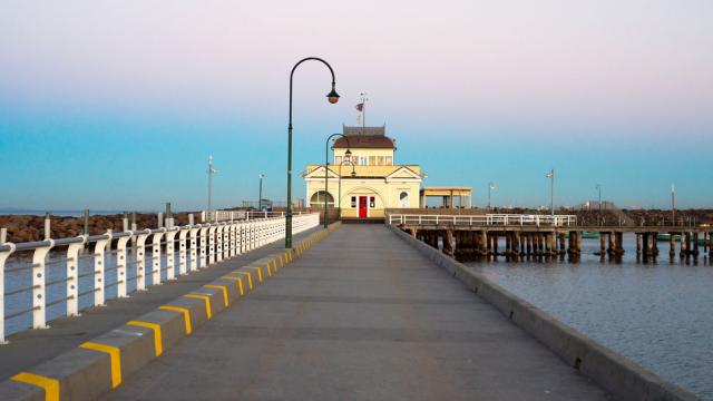 Woman Walks Off St. Kilda Pier Because She Was Checking Facebook