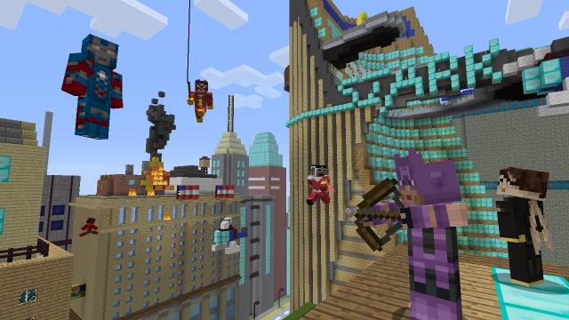 The Avengers Are Assembling In Minecraft: Xbox 360 Edition