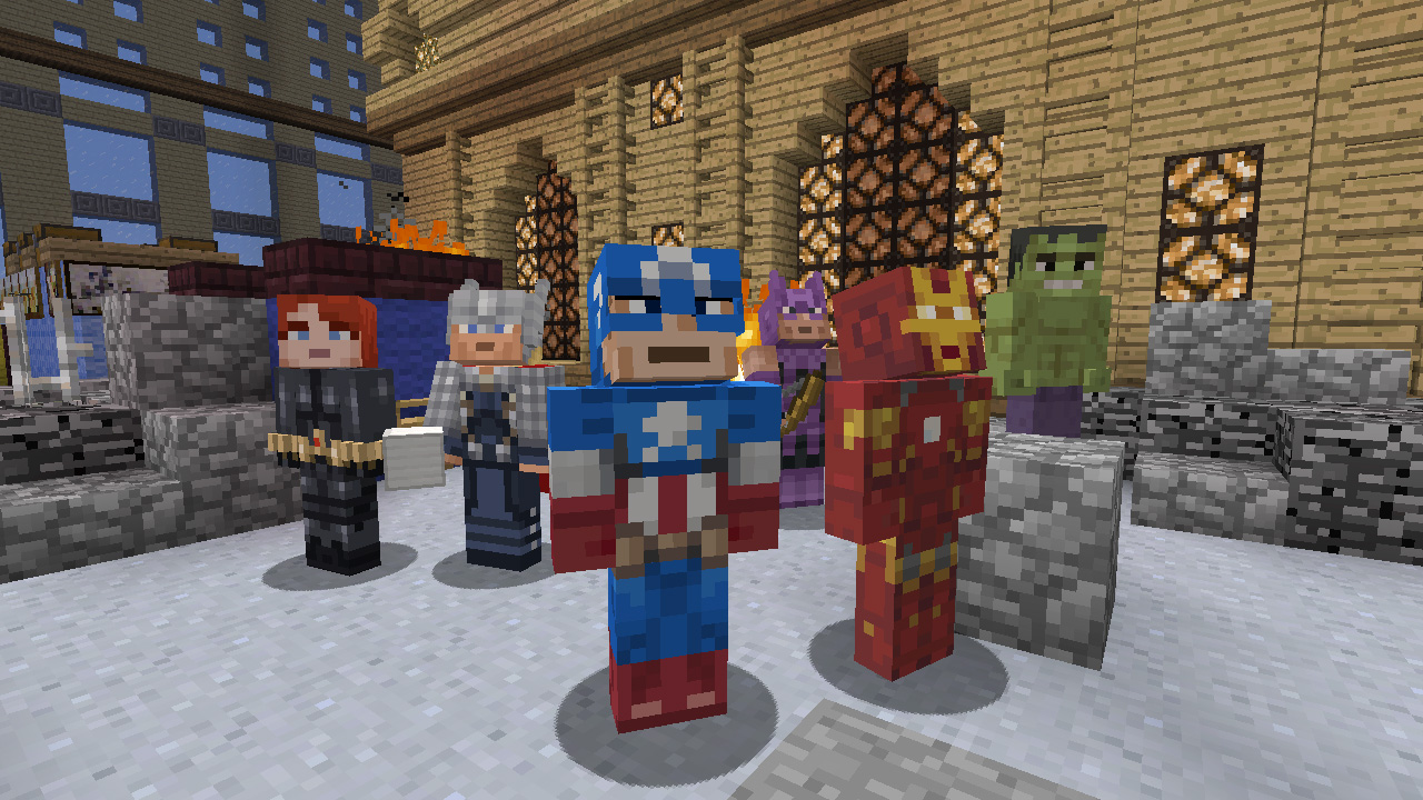 The Avengers Are Assembling In Minecraft: Xbox 360 Edition