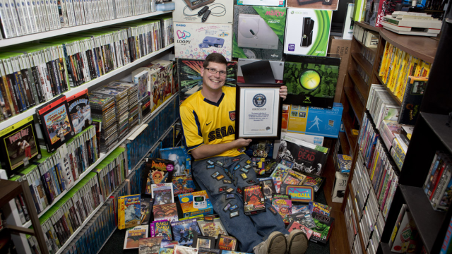 He’s Got The Largest Video Game Collection In The World