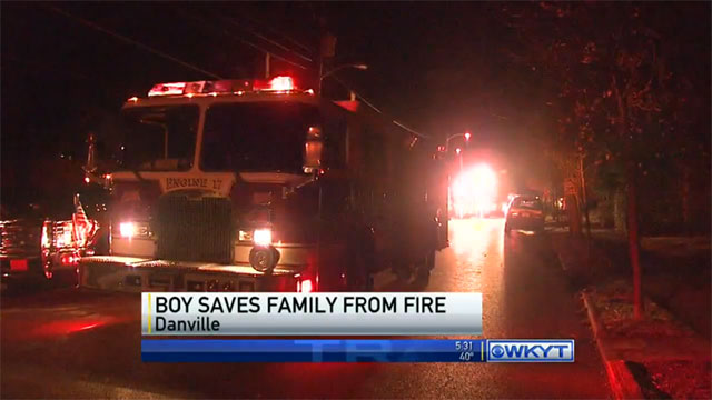 Kid Stays Up Late Gaming, Saves Family From Burning House