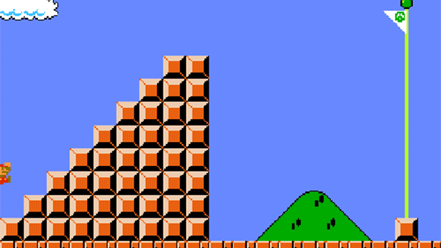 Oh, It’s Just Every Flagpole From Super Mario Bros.