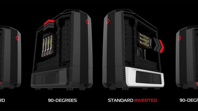 There Are Four Ways To Mount A Motherboard In This PC Case
