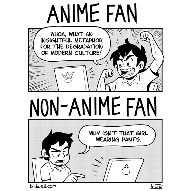 The Difference Between Anime Fans And Everyone Else