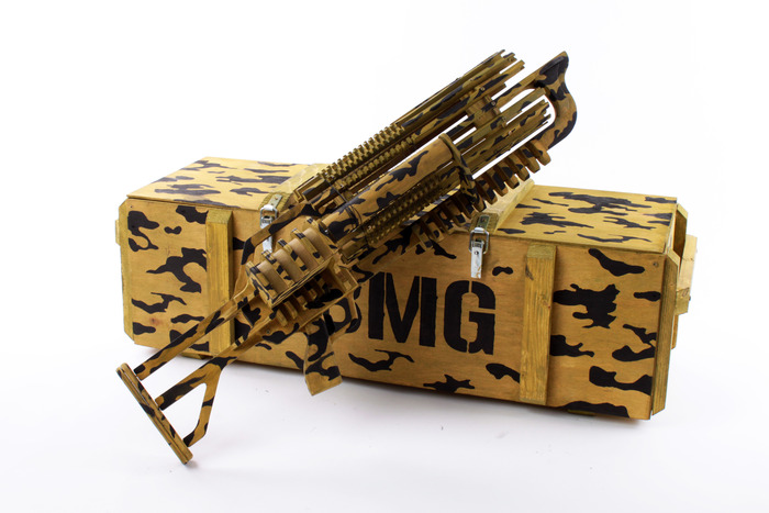 Rubber Band Gatling Gun Fires 672 Rounds In 48 Seconds