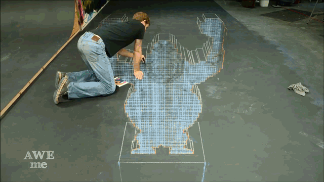 Watch A Punch-Out Villain Recreated In 3D Chalk