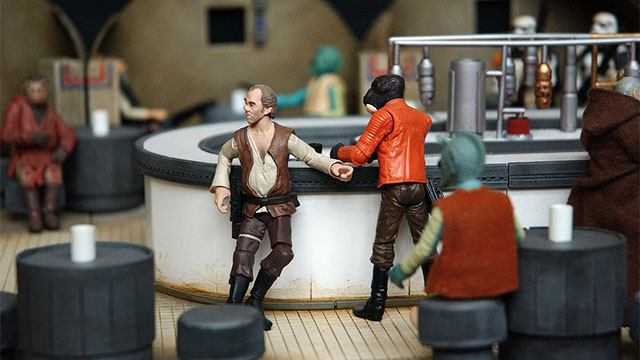 Perfect Recreations Of Star Wars Film Sets. For Your Action Figures.