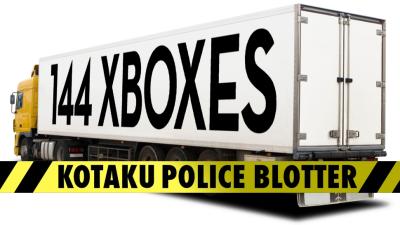 Trucker Drives Off With 144 Xboxes, Gets Caught Trying To Flee Country