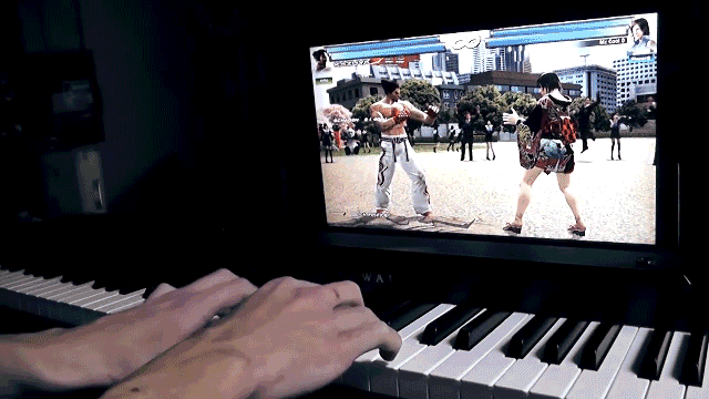 Controllers? Pft. Watch This Guy Play Tekken With A Piano.