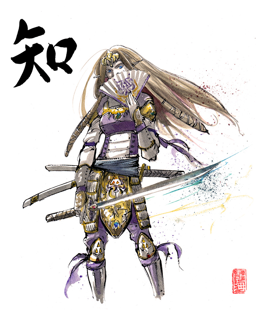 The Heroes And Villians Of The Legend Of Zelda, In Samurai Form