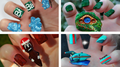 Crazy-Impressive Nail Art Inspired By South Park, Pokémon And More