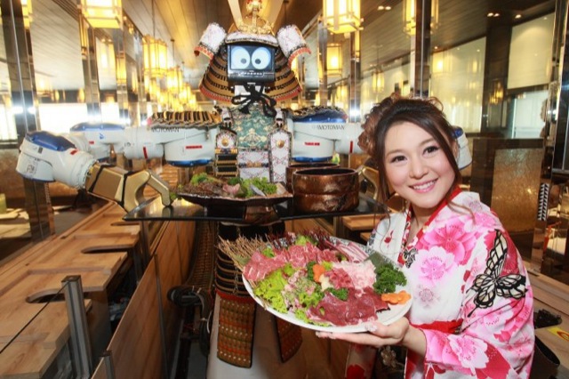 Check Out Thailand’s Samurai Robot Restaurant