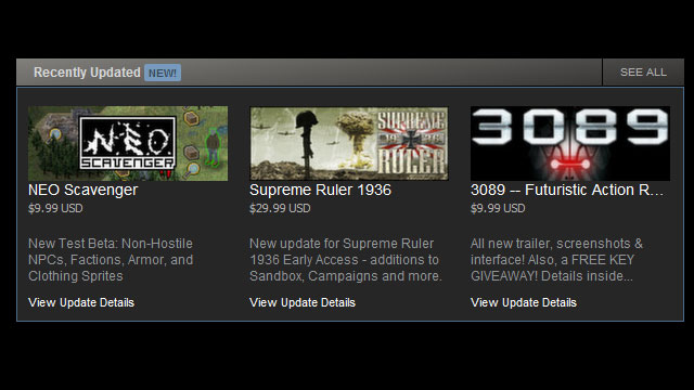 Steam’s Neat Way Of Reminding You To Go Back And Play Your Old Games