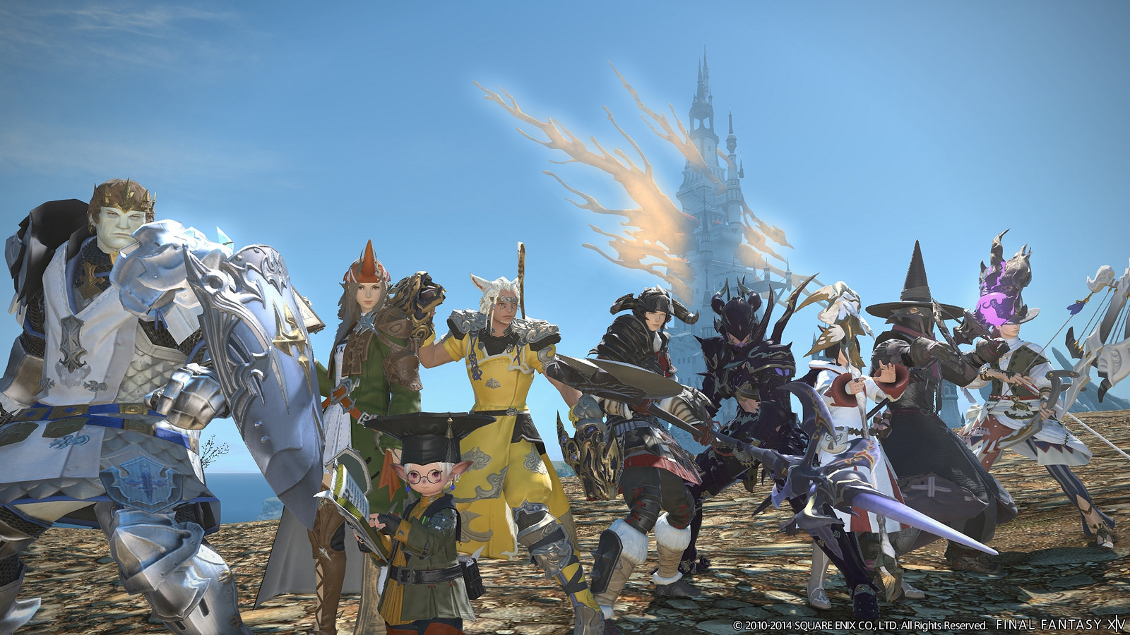 Final Fantasy XIV PS4 Beta Begins February 22. See How Pretty It Is.
