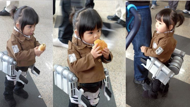 The Littlest Attack On Titan Cosplayer Is Simply Adorable