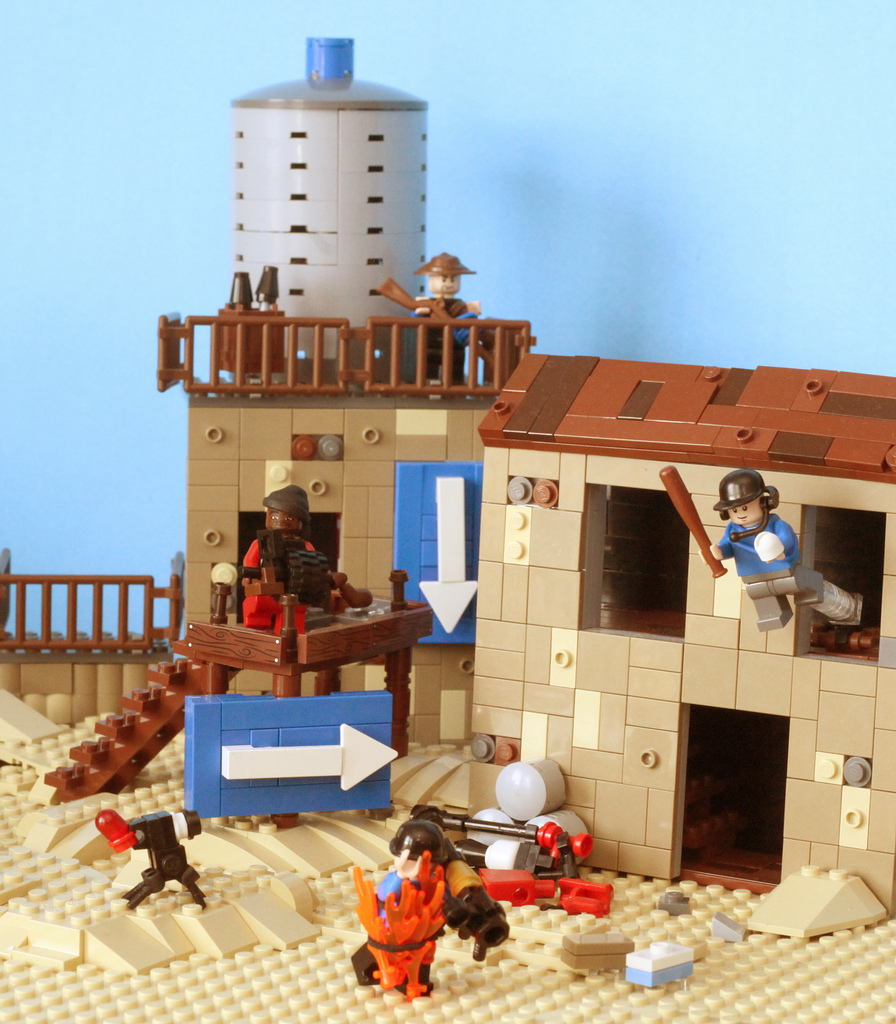 Meet The (Unofficial) Team Fortress LEGO