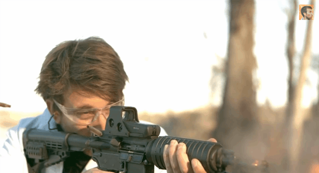 A Fully Automatic Assault Rifle At 18,000 Frames Per Second