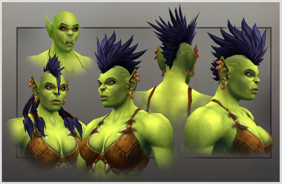 World Of Warcraft’s New Orc Female: Now 100% Less Stupid