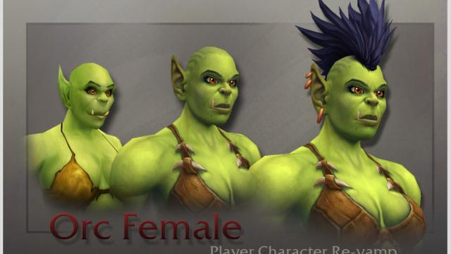 World Of Warcraft’s New Orc Female: Now 100% Less Stupid
